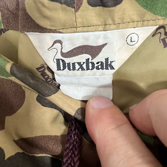 DUXBAK - Men's Vintage Duck Camo Gore-Tex Hunting Pants - Size LARGE - 40x30 - Picture 6 of 12